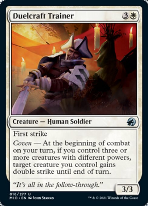 16Duelcraft Trainer 16/277 Uncommon - Midnight Hunt