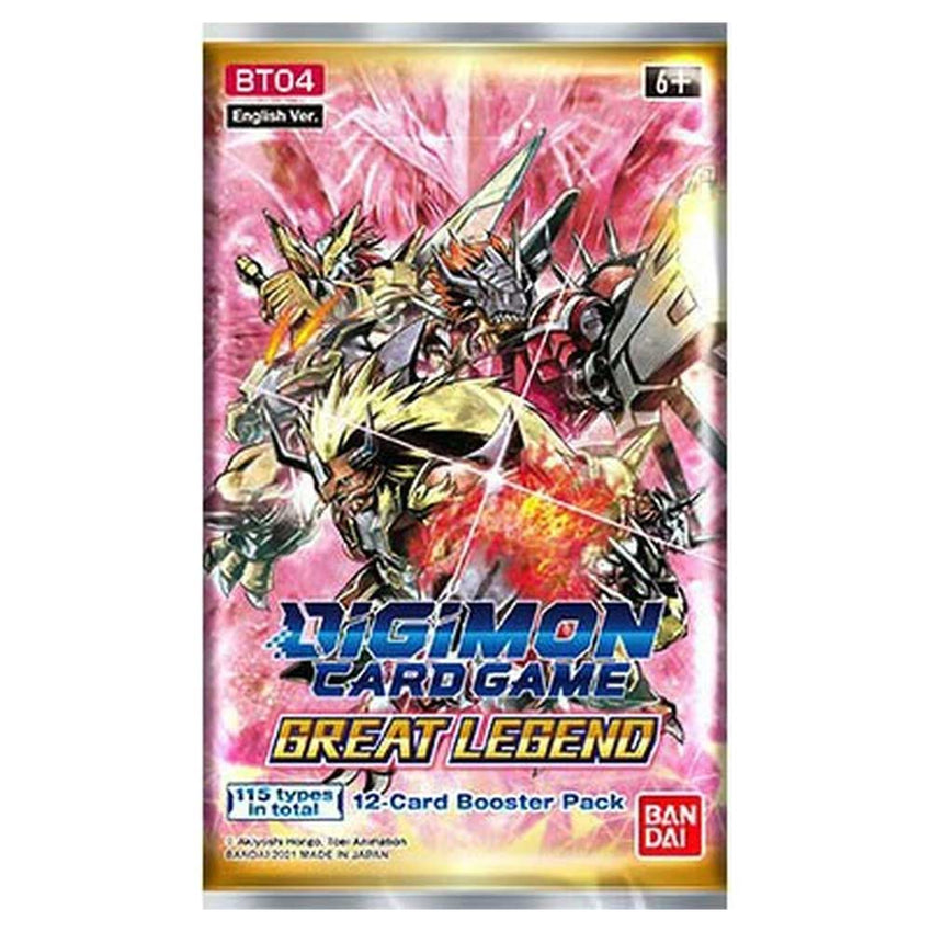 Digimon Card Game Series 04 Great Legend Booster Pack BT04 (Pre Order June)-Cherry Collectables