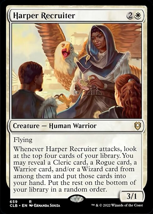Harper Recruiter #659 -  Commander Legends: Battle for Baldurs Gate