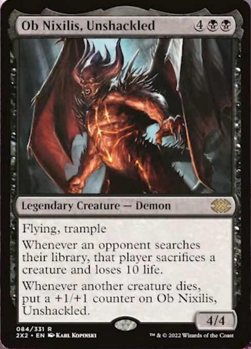 Ob Nixilis, Unshackled 84 /331 - Rare Double Masters 2022