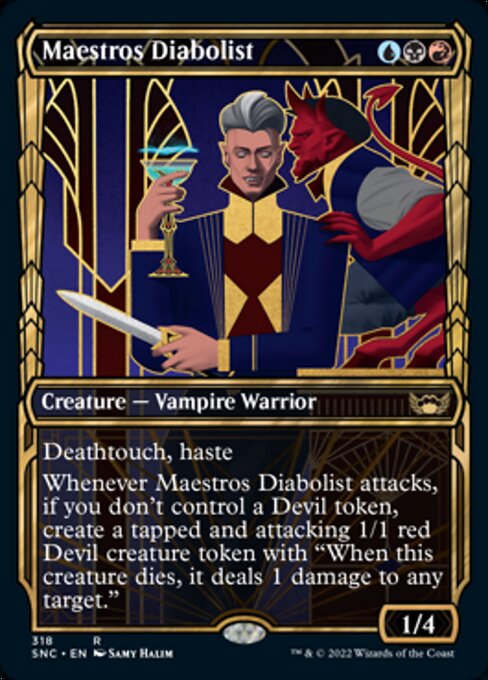 SHOWCASE Maestros Diabolist  #318 - Streets of New Capenna