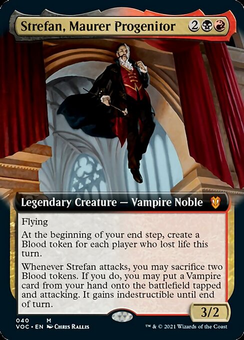Extended Strefan Maurer Progenitor - No 40 Commander Crimson Vow