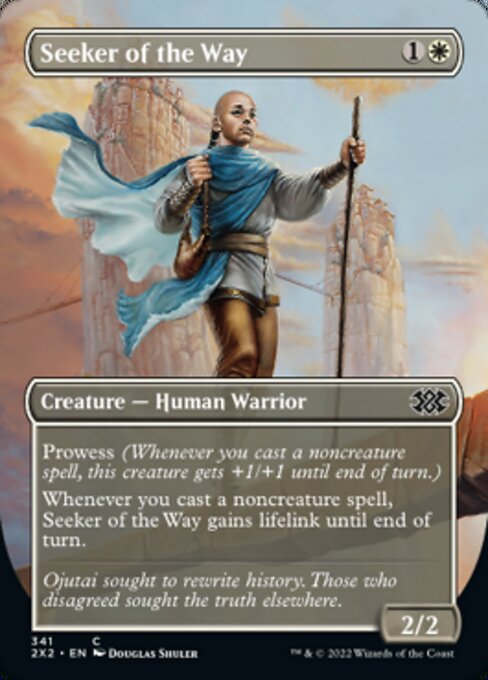 BORDERLESS Seeker of the Way 341# - Common Double Masters 2022