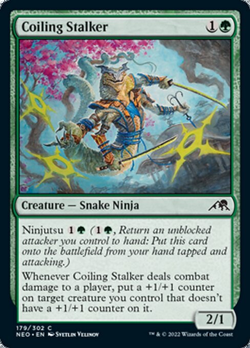 Coiling Stalker 179/302 -  Kamigawa Neon Dynasty CONNN