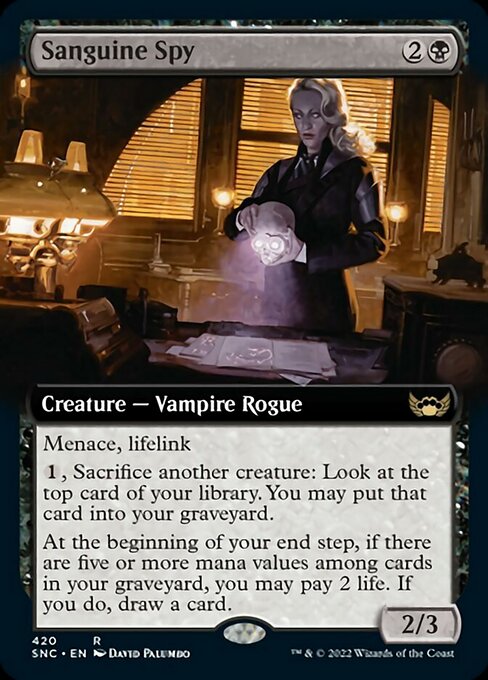 EXTENDED Sanguine Spy  #420 - Streets of New Capenna
