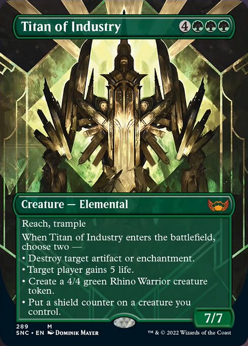 BORDERLESS Titan of Industry  #289 - Streets of New Capenna