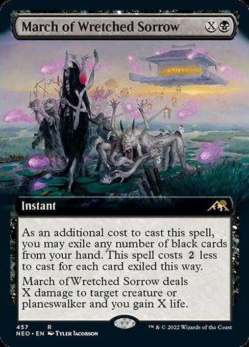 EXTENDEDMarch of Wretched Sorrow 457 -  Kamigawa Neon Dynasty