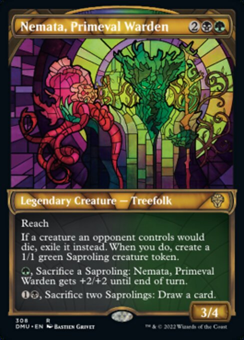 Nemata, Primeval Warden - 308# - Rare - SHOWCASE 