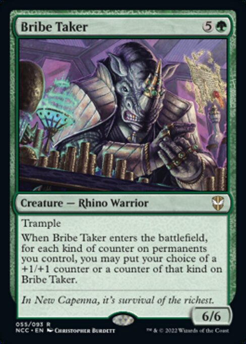 Bribe Taker 55/93 -  New Capenna Commander