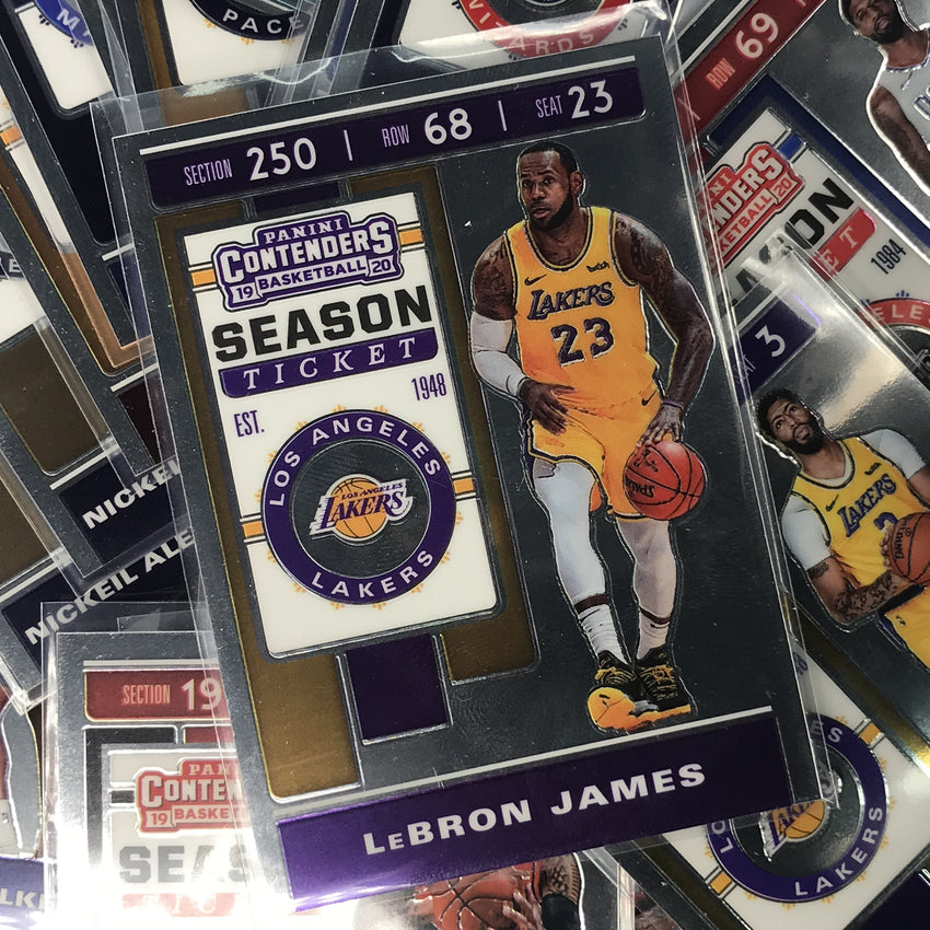 2019-20 Contenders JAYLEN BROWN Season Ticket Prizm Chrome SSP #42-Cherry Collectables
