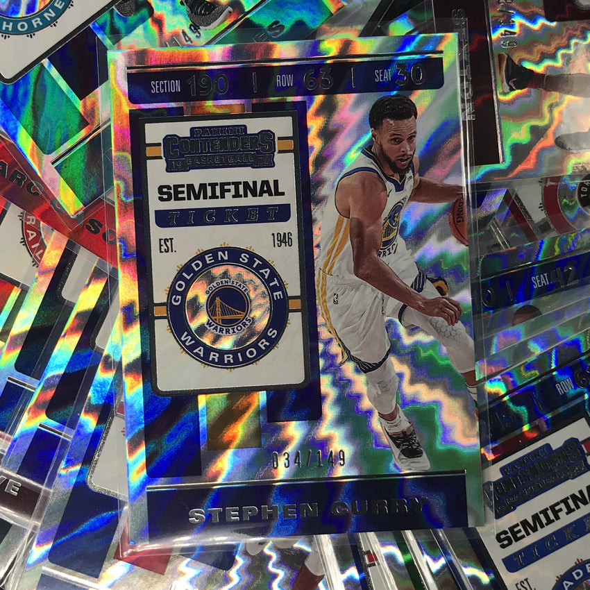 2019-20 Contenders KEMBA WALKER Semifinal Ticket 90/149-Cherry Collectables