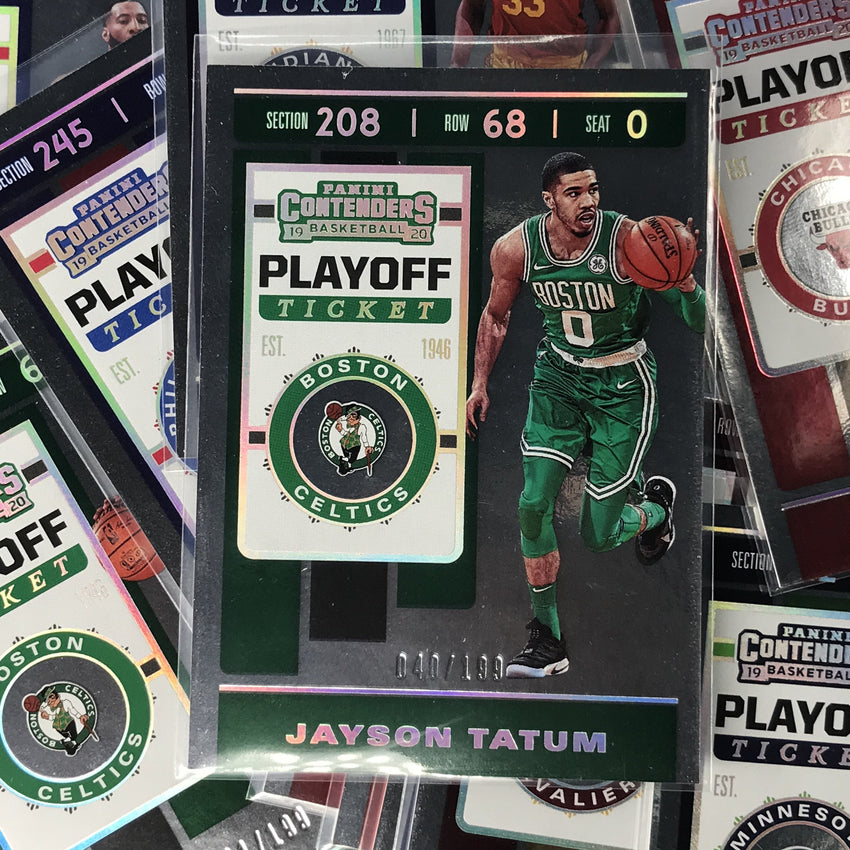 2019-20 Contenders KEMBA WALKER Playoff Ticket 111/199-Cherry Collectables