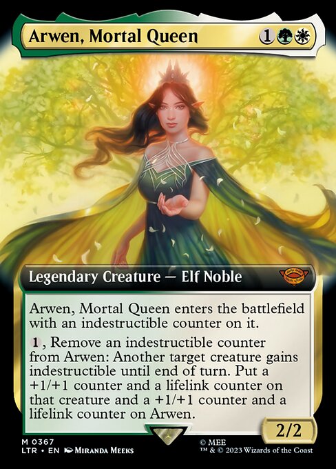 EXTENDED Arwen, Mortal Queen #367 - Mythic Lord of the Rings: Tales of ...