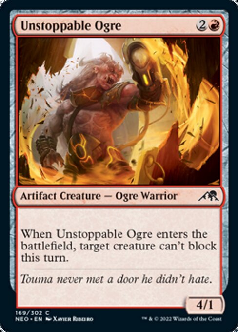 Unstoppable Ogre 169/302 -  Kamigawa Neon Dynasty CONNN