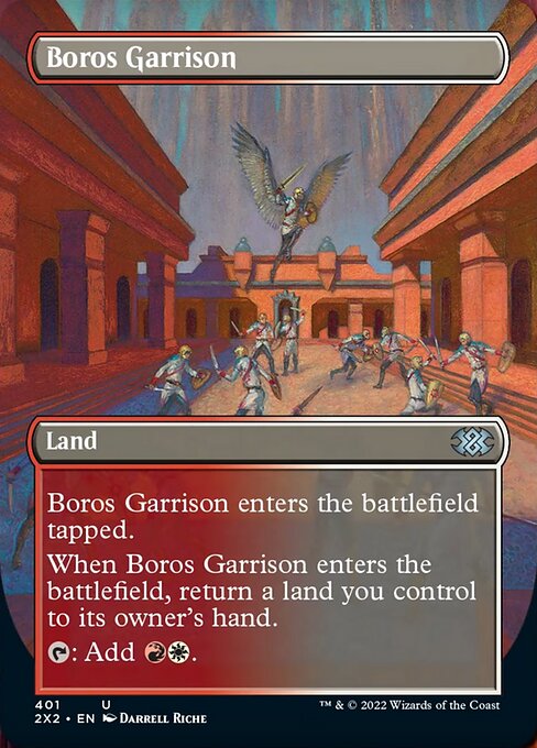 BORDERLESS Boros Garrison 401# - Uncommon Double Masters 2022