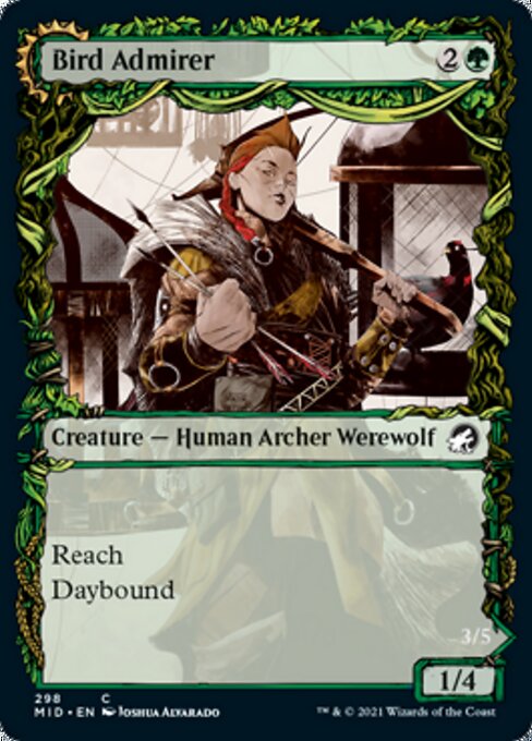 298SHOWCASE Bird Admirer // Wing Shredder 298 - Midnight Hunt
