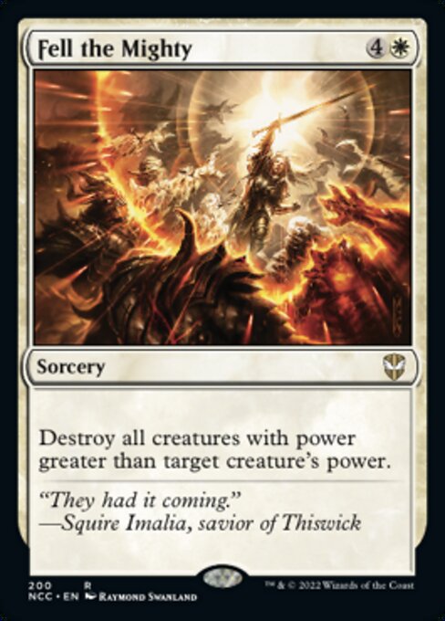 Fell the Mighty #200 -  New Capenna Commander