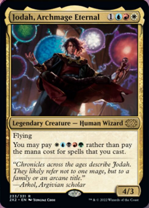 Jodah, Archmage Eternal 233 /331 - Rare Double Masters 2022
