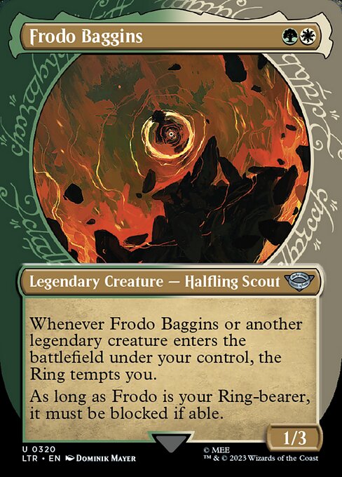 SHOWCASE Frodo Baggins #320  - Uncommon Lord of the Rings: Tales of Middle-Earth