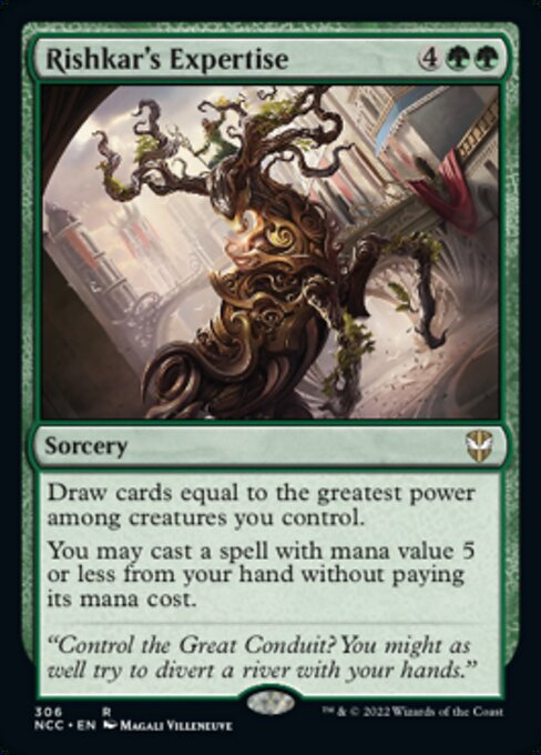 Rishkar's Expertise #306 -  New Capenna Commander