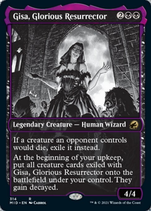 314SHOWCASE Gisa, Glorious Resurrector 314 - Midnight Hunt
