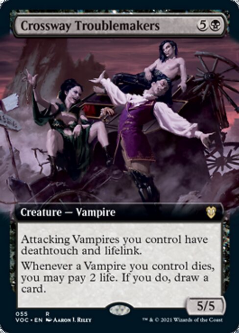 Extended Crossway Troublemakers - No 55 Commander Crimson Vow
