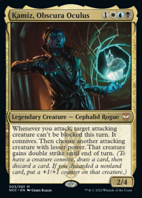 Kamiz, Obscura Oculus 3/93 -  New Capenna Commander