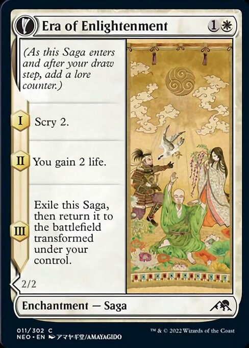 Era of Enlightenment // Hand of Enlightenment 11/302 -  Kamigawa Neon Dynasty CONNN