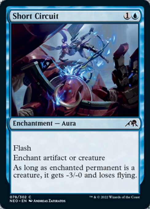 Short Circuit 78/302 -  Kamigawa Neon Dynasty CONNN