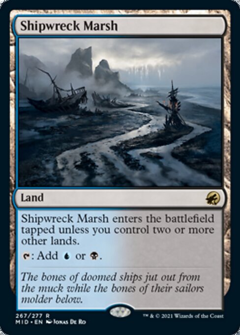 267Shipwreck Marsh 267/277 Rare - Midnight Hunt