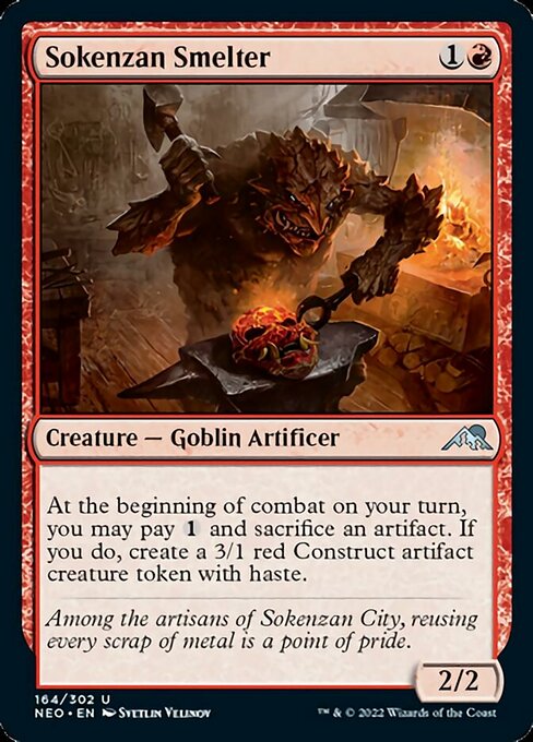 Sokenzan Smelter 164/302 -  Kamigawa Neon Dynasty UNCLE