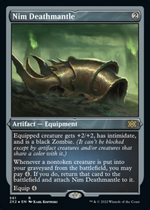 ETCHED FOIL Nim Deathmantle 561# - Rare Double Masters 2022