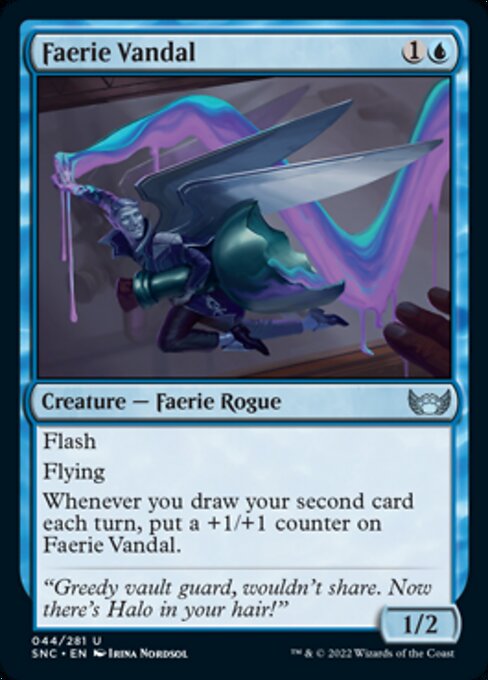 Faerie Vandal 44/281 - Uncommon   Streets of New Capenna