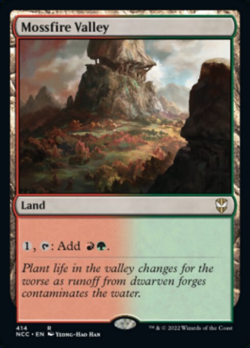 Mossfire Valley #414 -  New Capenna Commander