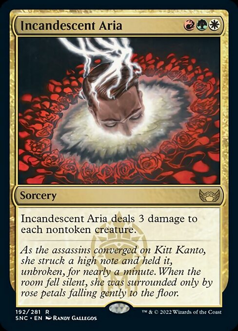 Incandescent Aria 192/281 - Rare Streets of New Capenna