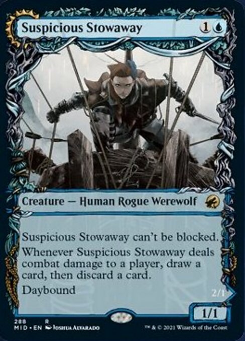288SHOWCASE Suspicious Stowaway // Seafaring Werewolf 288 - Midnight Hunt