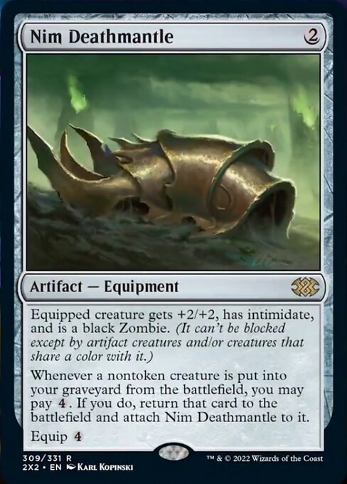 Nim Deathmantle 309 /331 - Rare Double Masters 2022
