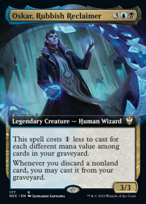 EXTENDED Oskar, Rubbish Reclaimer #177 -  New Capenna Commander