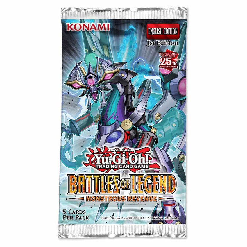 monstrous revenge booster box YU-GI-OH! TCG Battles of Legend: Monstrous Revenge Booster Pack – Cherry Collectables