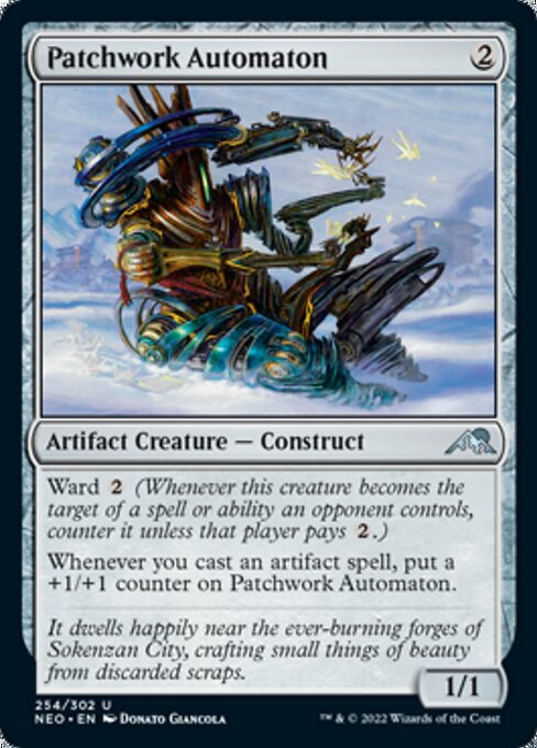 Patchwork Automaton 254/302 -  Kamigawa Neon Dynasty UNCLE