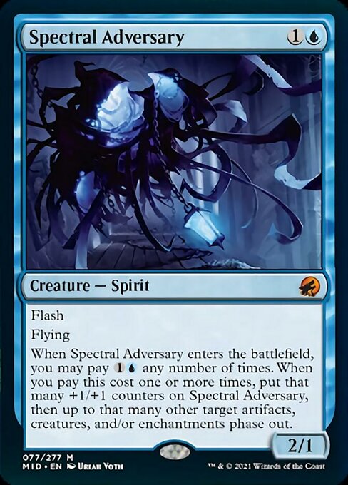 77Spectral Adversary 77/277 Mythic - Midnight Hunt