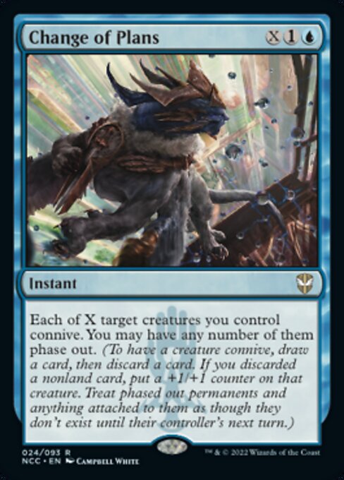 Change of Plans 24/93 -  New Capenna Commander