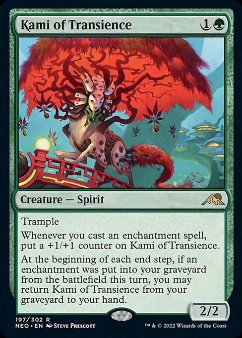 Kami of Transience 197/302 -  Kamigawa Neon Dynasty RARE
