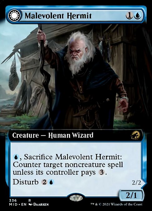 336EXTENDED Malevolent Hermit // Benevolent Geist 336 - Midnight Hunt