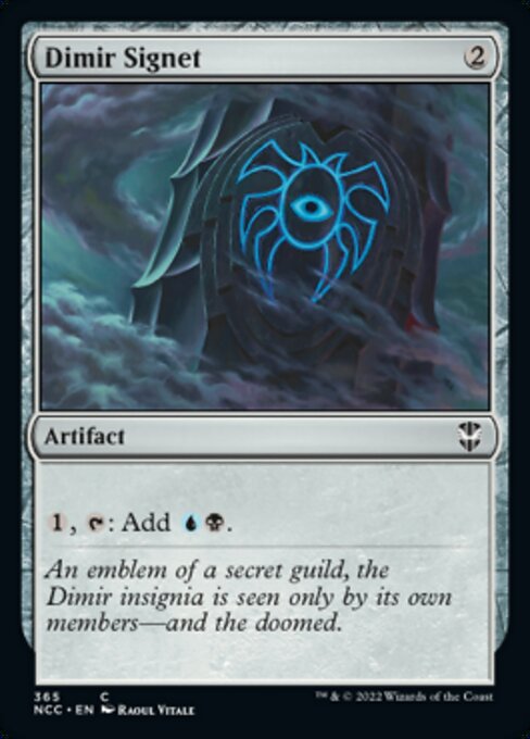Dimir Signet #365 -  New Capenna Commander