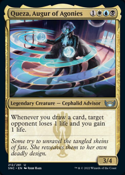 Queza, Augur of Agonies 212/281 - Uncommon   Streets of New Capenna
