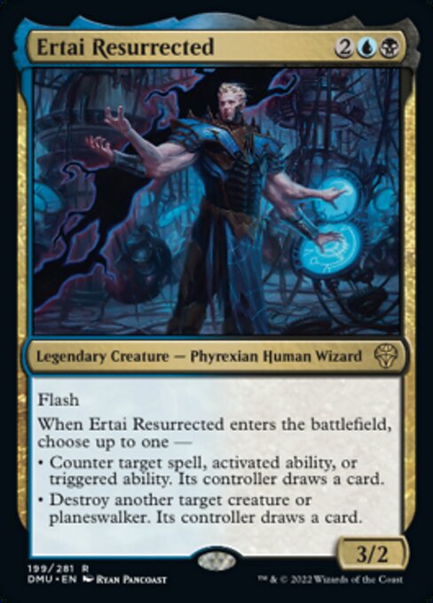 Ertai Resurrected - 199 /281 - Rare - FOIL 