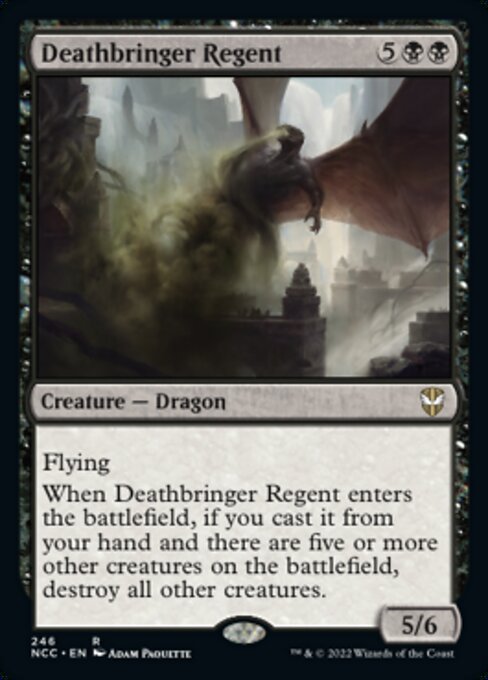 Deathbringer Regent #246 -  New Capenna Commander