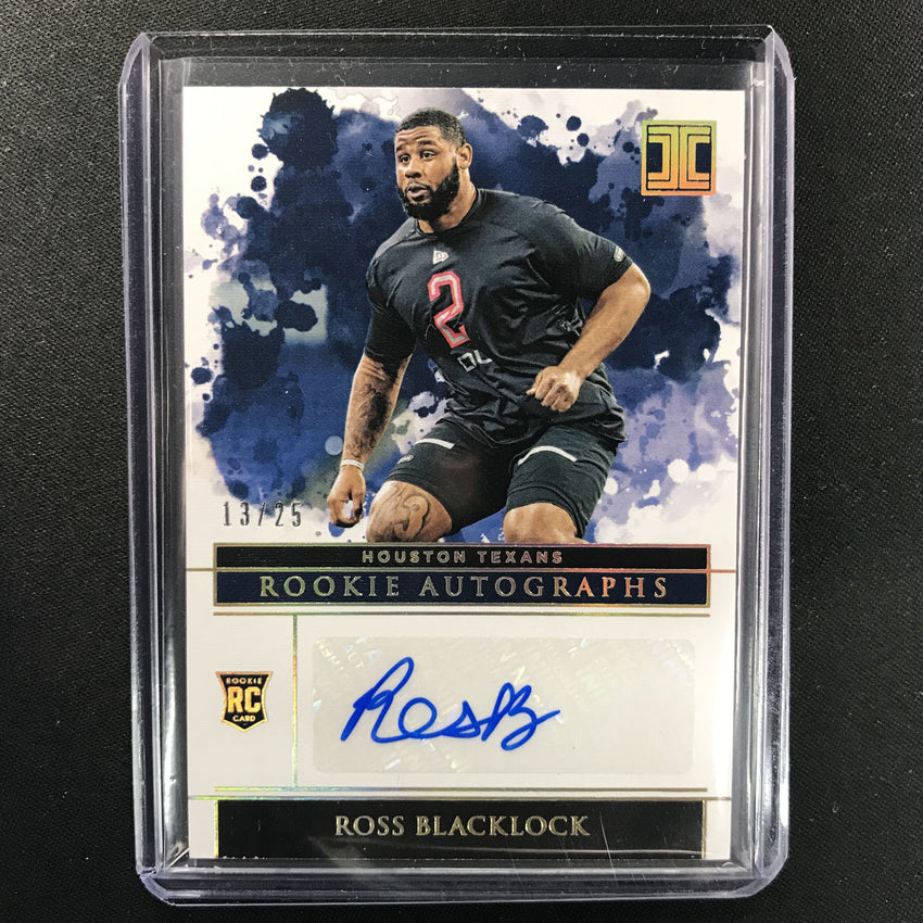 2020 Impeccable ROSS BLACKLOCK Rookie Autographs 13/25-Cherry Collectables