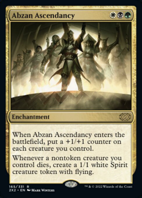 Abzan Ascendancy 165 /331 - Rare Double Masters 2022